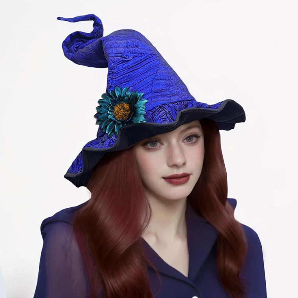 5259 Halloween Witch Hat Wizard Masquerade Cosplay Party Costume Headwear